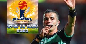 Fernando Hernández, el árbitro de la Liga MX que pitará en la final de la Delaware Super Cup.