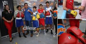 Federación Hondureña de Boxeo recibe donación de material de entrenamiento para los atletas que entrenan para representar al país