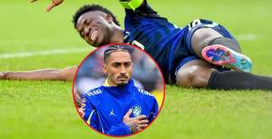 Primero cayó Raphinha y ahora Vinicius, jugador del Real Madrid.