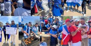 Estas son las mejores postales en la previa del partido entre Honduras y Costa Rica. Así se vive la fiesta en el Toyota Stadium.