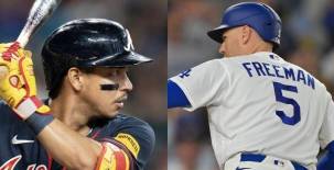 Mauricio Dubón conectó sencillo en la caída de Bravos ante los Dodgers de Ohtani