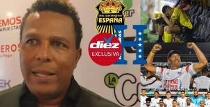 Carlos Pavón asistió a una conferencia de prensa en la previa del Chologol, evento donde los exjugadores disputarán un partido amistoso este viernes en la ciudad de Choloma, Cortés.