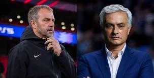 Hansi Flick fue preguntado por José Mourinho.