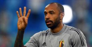 Thierry Henry es ahora el asistente técnico de la Selección de Bélgica que dirige Bob Martínez.
