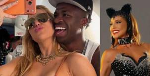 La novia de Vinicius Junior dejó a todos boquiabiertos al aparecer con un traje de gata completamente llamativo, que encendió las redes sociales.