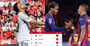 Real Madrid bota LaLiga y Barcelona festeja: así queda la tabla de España tras la caída de Arbeloa ante Mallorca