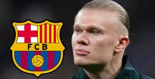 Bombazo en Europa: El goleador noruego Erling Haaland llegó a Barcelona este lunes 23 de marzo.