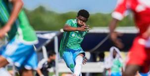Hondureño Christopher Bátiz deslumbra en la Copa Adidas con la Sub-15 de Seattle Sounders