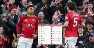 Manchester United no falla y vence al Brentford en la Premier League.