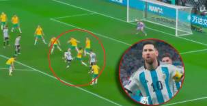 Así fue el primer gol de Messi en segunda ronda de un Mundial: sacó la varita mágica en el Argentina - Australia