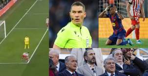 El Barça estudia elevar una queja a la UEFA por el arbitraje contra el Atlético