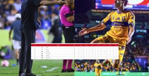 Tigres goleó en la Liga MX y se puso líder de la competición.
