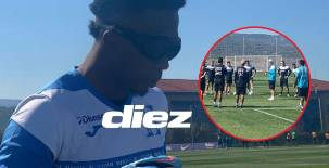 Los jugadores de la H utilizaron unas gafas especiales y dentro de la nota te contamos para que son. Foto: Mario Figueroa.