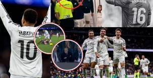 El hondureño no fue tomado en cuenta en el Bernabéu, Vinicius tuvo un mal gesto al final del partido y el VAR se lavó las manos en el triunfo del Real Madrid ante Levante