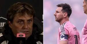 Guillermo Hoyos, técnico del Inter Miami, explicó la sustitución de Messi a los 73 minutos del encuentro.