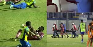 Diario Diez conoció la dura lesión que sufrió Romario, jugador del Motagua, ante Olancho y el tiempo de recuperación