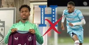 Keyvan Figueroa recientemente debutó con la Sub-18 del Burnley, primero fue fichado por la Sub-15.