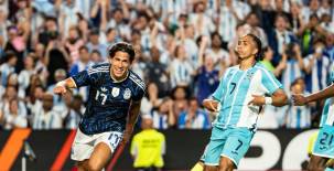 Argentina, sin Messi, doblega a una endeble Selección de Honduras en Texas
