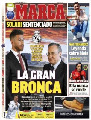 Las portadas por el mundo sobre la crisis blanca: 'Arde el Madrid'