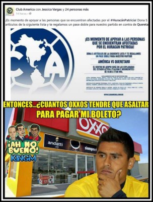 Tras empatar con Motagua y perder contra Querétaro, así se burlan del América en México