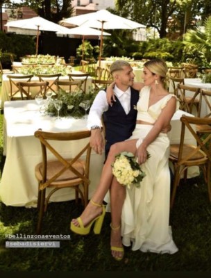 Club América: Así fue la gran boda de Guido Rodríguez con preciosa rubia argentina