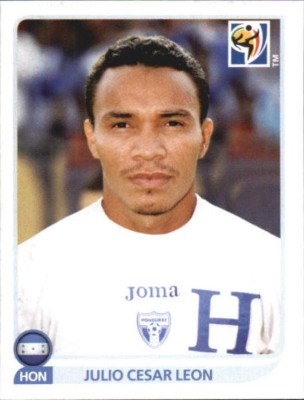 Jugadores hondureños que aparecieron en el álbum y que no fueron al Mundial