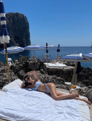 Sandra Garal, la infartante novia de Marco Asensio, deslumbra en sus vacaciones en Italia