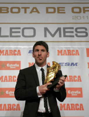Lionel Messi recibió la Bota de Oro.