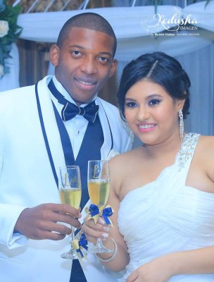 Las imágenes de la boda del portero Luis 'Buba' López