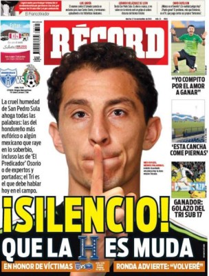 Las mejores portadas de este martes futbolero 17 de noviembre de 2015