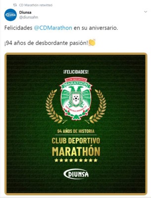 Marathón cumple 94 años y así es felicitado en la redes sociales