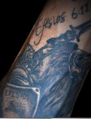 Uno a uno: Todos los tatuajes de Neymar, desde un niño descalzo hasta Batman&nbsp;&nbsp;