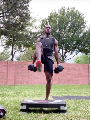 Así es la disciplina de Maynor Figueroa con sus entrenamientos durante la cuarentena