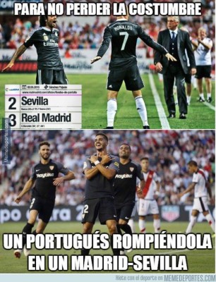 Memes: Hacen pedazos al Real Madrid tras caer goleado ante el Sevilla