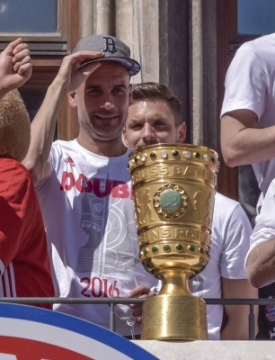 La espectacular celebración del Bayern Munich por el doblete en Alemania