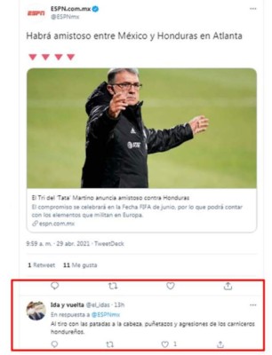 'Por eso no progresan y ojo con los carniceros': las duras críticas en México luego de confirmarse el amistoso contra Honduras