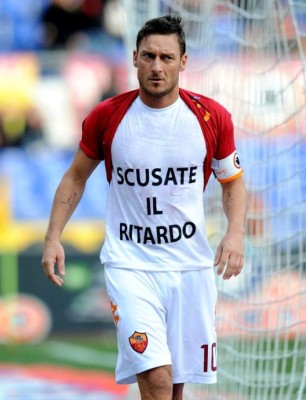 Francesco Totti, el adorado 'capitano' de la Roma de Italia