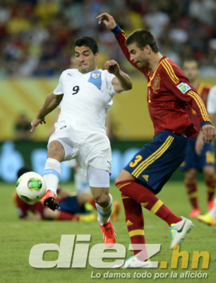 España derrotó 2-1 a Uruguay Copa Confederaciones