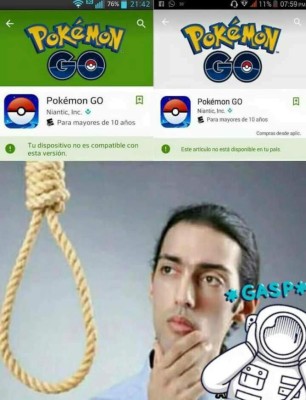 Los memes que desató la fiebre por jugar Pokemon Go