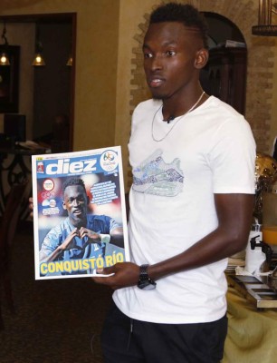 FOTOS: Así fue el desayuno de los cuatro héroes olímpicos de Honduras