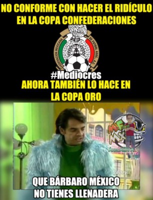 Los otros memes que dejó el fracaso de México en la Copa Oro 2017