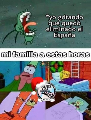 Real España, la burla en los memes tras quedar eliminados de la pentagonal