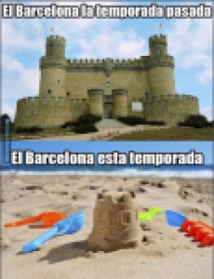 Los memes que dejaron las fallas del Chicharito ante el Barcelona