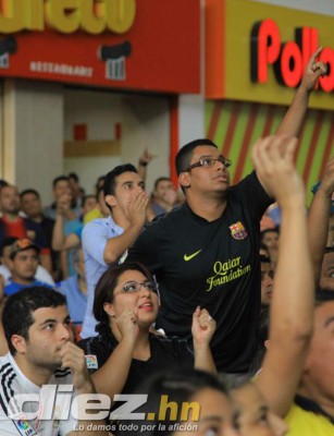 Así se vivió en Honduras el clásico Real Madrid-Barcelona