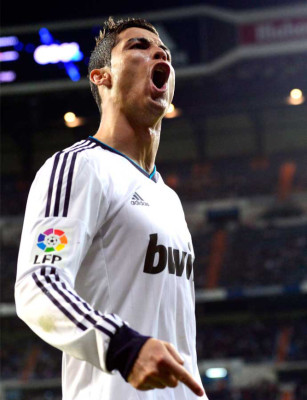 Goleada del Real Madrid al Málaga.