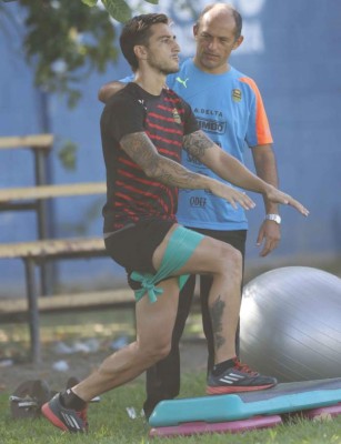 FOTOS: La forma en la que Luciano Ursino se está recuperando en Real España