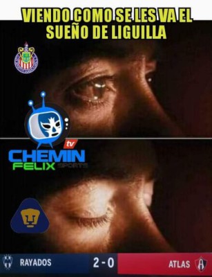 Los memes acribillan a Chivas por quedar otra vez eliminado en la Liga MX