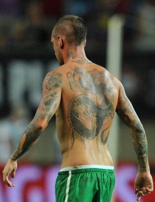Los deportistas más tatuados en el mundo