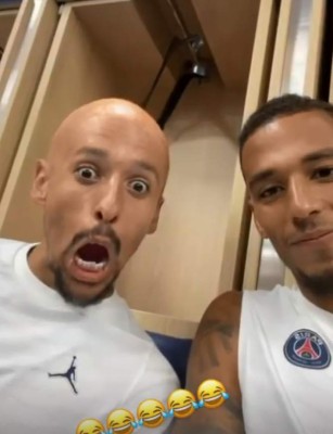 ¡Como nunca los habías visto! Futbolistas del PSG se ''pelonean'' con filtro y las imágenes estallan las redes