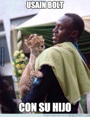 Los mejores memes del día en el mundo del deporte, con Usain Bolt como protagonista